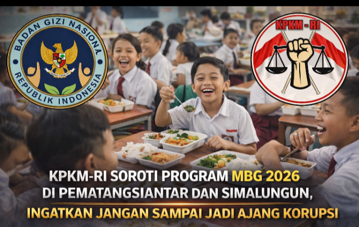 KPKM-RI Soroti Program MBG 2026 di Pematangsiantar dan Simalungun, Ingatkan Jangan Sampai Jadi Ajang Korupsi