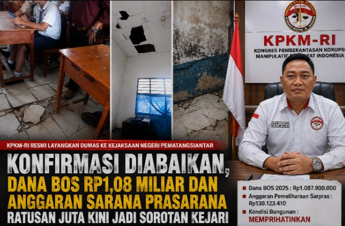Konfirmasi Diabaikan, Dana BOS Rp1,08 Miliar dan Anggaran Sarana Prasarana Ratusan Juta Kini Jadi Sorotan Kejari